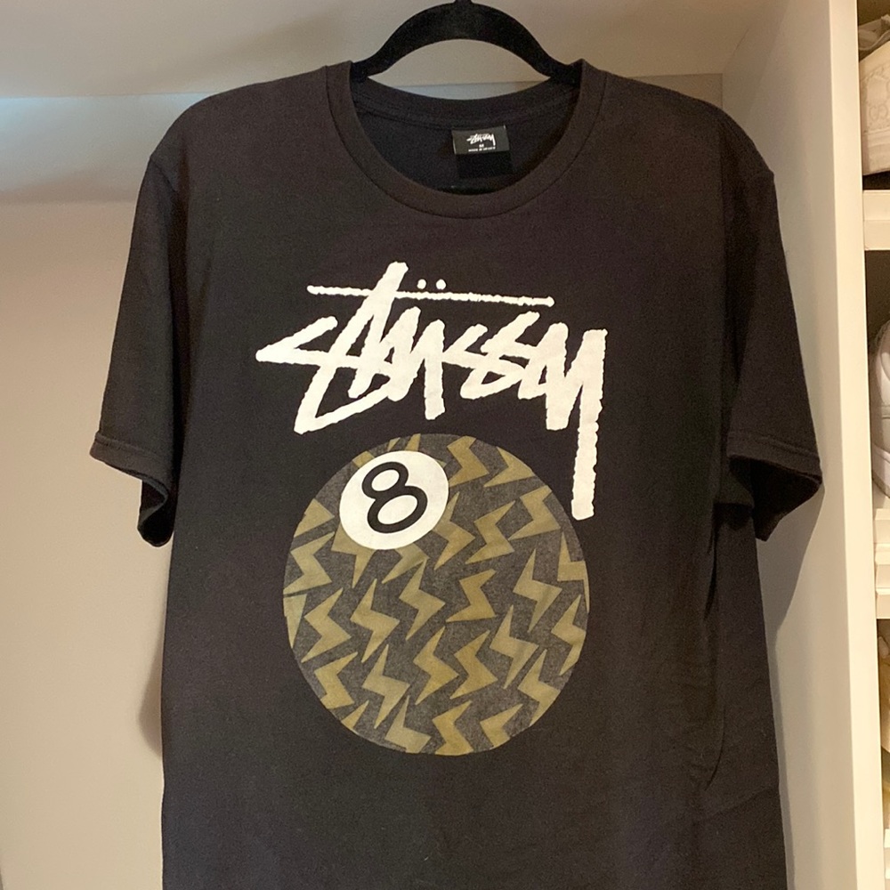 Stüssy 8 Ball 🎱 Reflective Graphic T Shirt